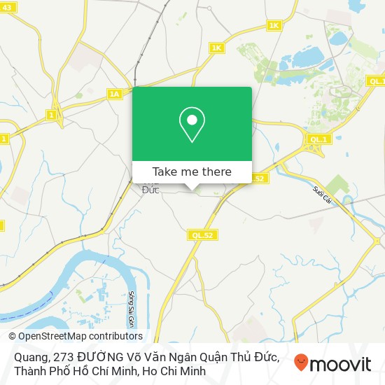 Quang, 273 ĐƯỜNG Võ Văn Ngân Quận Thủ Đức, Thành Phố Hồ Chí Minh map