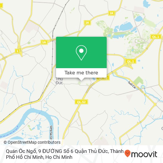 Quán Ốc Ngố, 9 ĐƯỜNG Số 6 Quận Thủ Đức, Thành Phố Hồ Chí Minh map