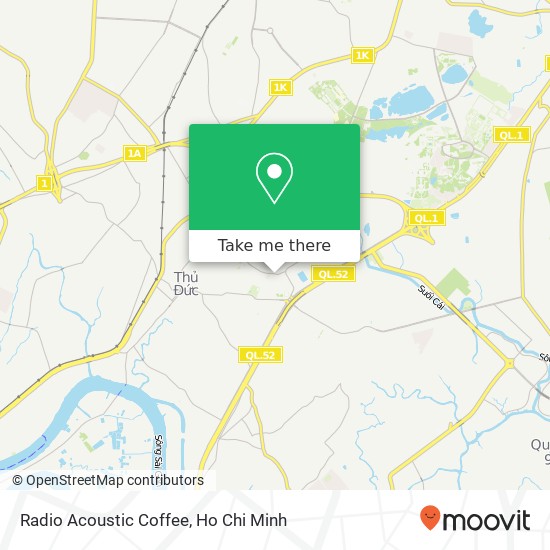 Radio Acoustic Coffee map