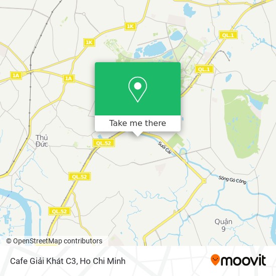 Cafe Giải Khát C3 map