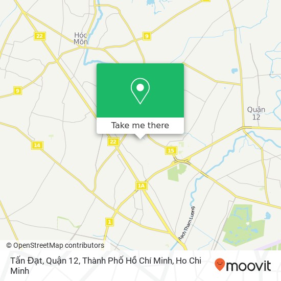 Tấn Đạt, Quận 12, Thành Phố Hồ Chí Minh map