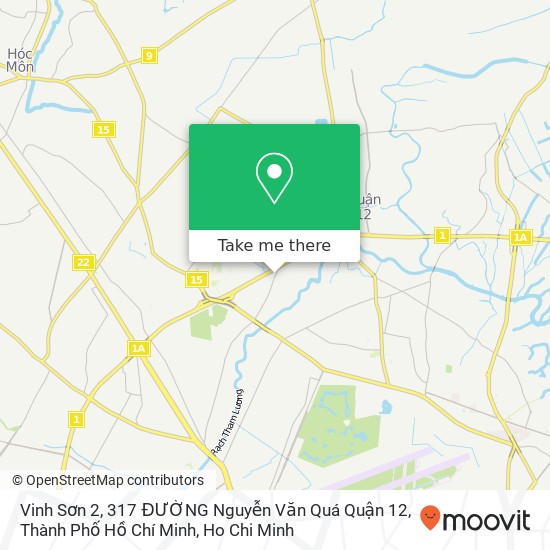 Vinh Sơn 2, 317 ĐƯỜNG Nguyễn Văn Quá Quận 12, Thành Phố Hồ Chí Minh map