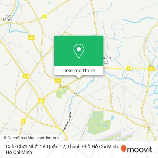 Cafe Chợt Nhớ, 1A Quận 12, Thành Phố Hồ Chí Minh map