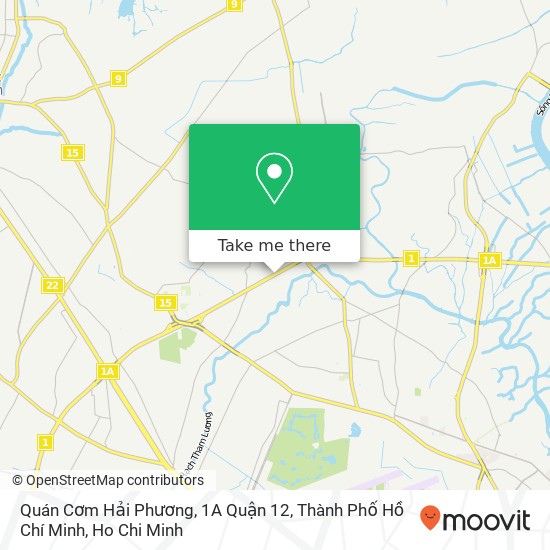 Quán Cơm Hải Phương, 1A Quận 12, Thành Phố Hồ Chí Minh map