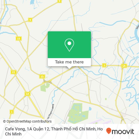 Cafe Vong, 1A Quận 12, Thành Phố Hồ Chí Minh map