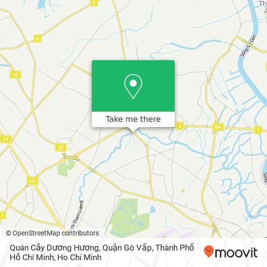 Quán Cầy Dương Hương, Quận Gò Vấp, Thành Phố Hồ Chí Minh map
