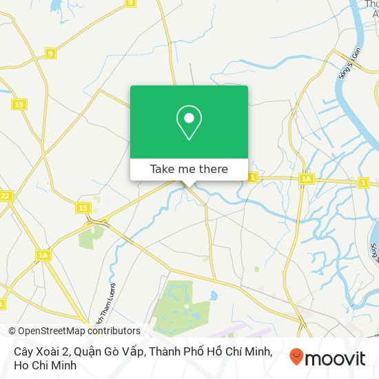 Cây Xoài 2, Quận Gò Vấp, Thành Phố Hồ Chí Minh map