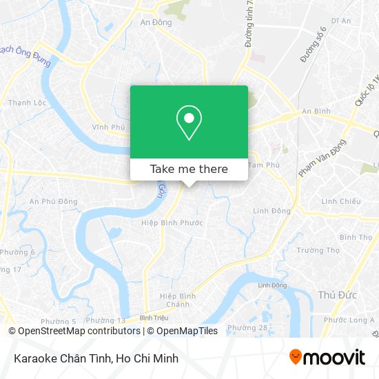Karaoke Chân Tình map