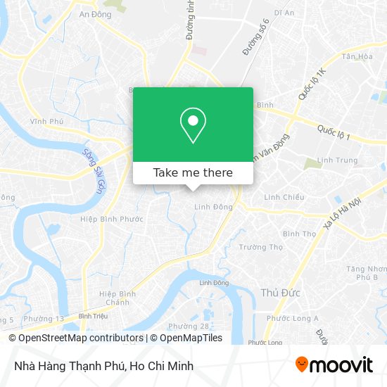 Nhà Hàng Thạnh Phú map