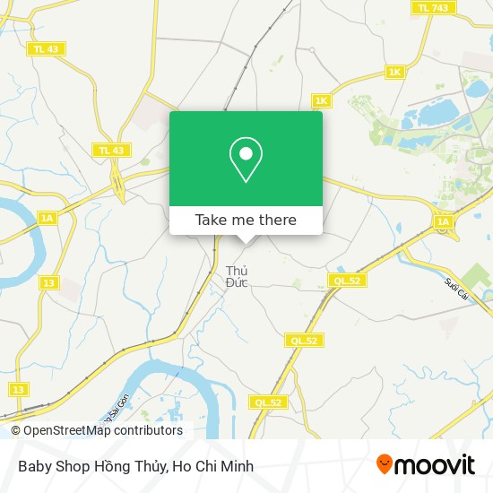 Baby Shop Hồng Thủy map