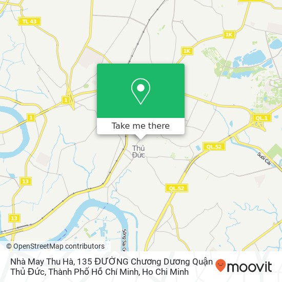 Nhà May Thu Hà, 135 ĐƯỜNG Chương Dương Quận Thủ Đức, Thành Phố Hồ Chí Minh map