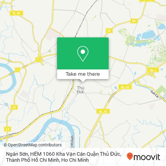 Ngân Sơn, HẺM 1060 Kha Vạn Cân Quận Thủ Đức, Thành Phố Hồ Chí Minh map