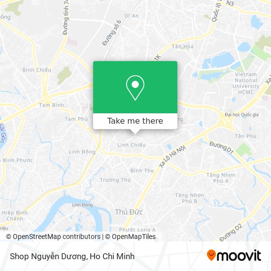 Shop Nguyễn Dương map