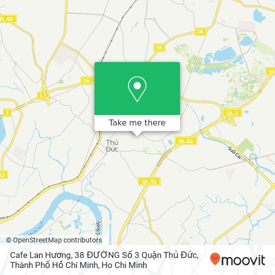 Cafe Lan Hương, 38 ĐƯỜNG Số 3 Quận Thủ Đức, Thành Phố Hồ Chí Minh map