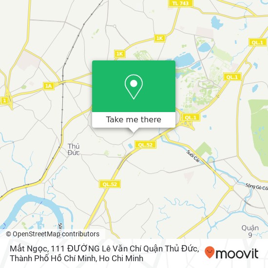 Mắt Ngọc, 111 ĐƯỜNG Lê Văn Chí Quận Thủ Đức, Thành Phố Hồ Chí Minh map