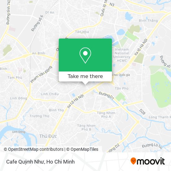Cafe Quỳnh Như map