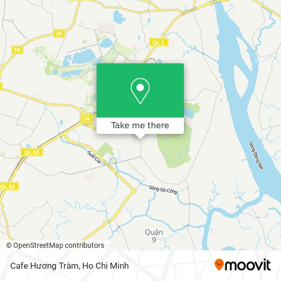 Cafe Hương Tràm map