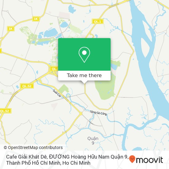 Cafe Giải Khát Dê, ĐƯỜNG Hoàng Hữu Nam Quận 9, Thành Phố Hồ Chí Minh map