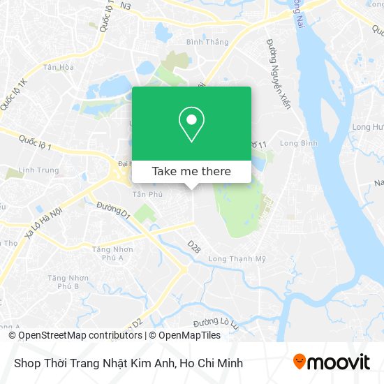 Shop Thời Trang Nhật Kim Anh map
