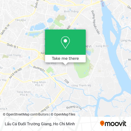 Lẩu Cá Đuối Trường Giang map