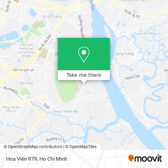 Hoa Viên 979 map