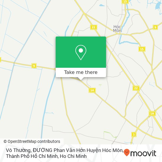 Vô Thường, ĐƯỜNG Phan Văn Hớn Huyện Hóc Môn, Thành Phố Hồ Chí Minh map