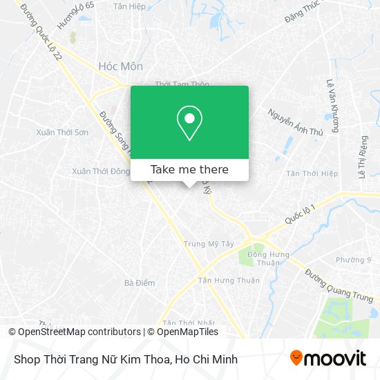 Shop Thời Trang Nữ Kim Thoa map