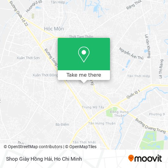 Shop Giày Hồng Hải map