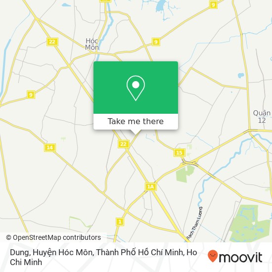 Dung, Huyện Hóc Môn, Thành Phố Hồ Chí Minh map