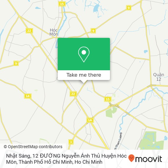 Nhật Sáng, 12 ĐƯỜNG Nguyễn Ảnh Thủ Huyện Hóc Môn, Thành Phố Hồ Chí Minh map