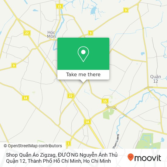 Shop Quần Áo Zigzag, ĐƯỜNG Nguyễn Ảnh Thủ Quận 12, Thành Phố Hồ Chí Minh map