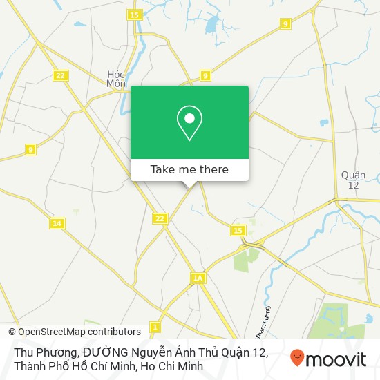 Thu Phương, ĐƯỜNG Nguyễn Ảnh Thủ Quận 12, Thành Phố Hồ Chí Minh map