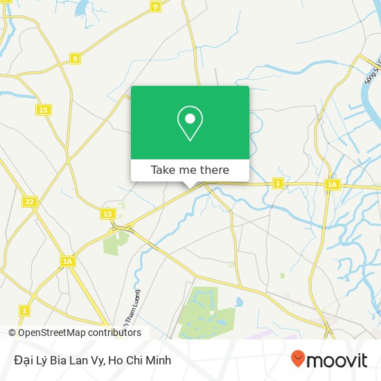 Đại Lý Bia Lan Vy map