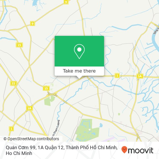 Quán Cơm 99, 1A Quận 12, Thành Phố Hồ Chí Minh map