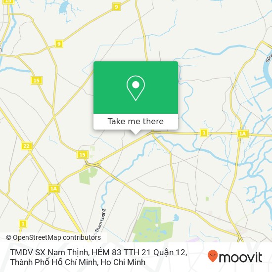 TMDV SX Nam Thịnh, HẺM 83 TTH 21 Quận 12, Thành Phố Hồ Chí Minh map