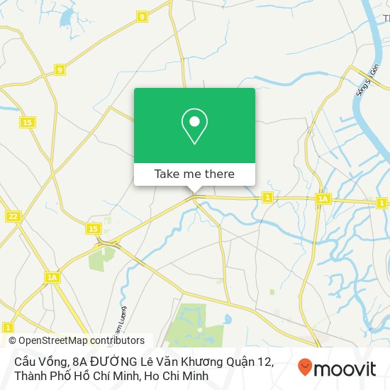 Cầu Vồng, 8A ĐƯỜNG Lê Văn Khương Quận 12, Thành Phố Hồ Chí Minh map