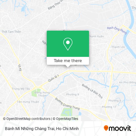 Bánh Mì Những Chàng Trai map