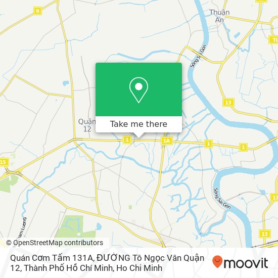 Quán Cơm Tấm 131A, ĐƯỜNG Tô Ngọc Vân Quận 12, Thành Phố Hồ Chí Minh map