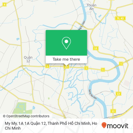 My My, 1A 1A Quận 12, Thành Phố Hồ Chí Minh map