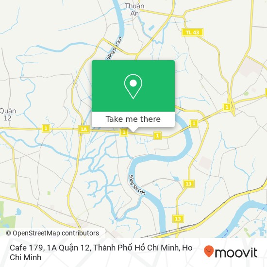 Cafe 179, 1A Quận 12, Thành Phố Hồ Chí Minh map