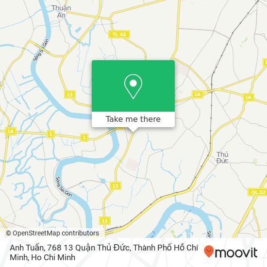 Anh Tuấn, 768 13 Quận Thủ Đức, Thành Phố Hồ Chí Minh map