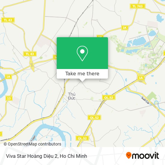 Viva Star Hoàng Diệu 2 map