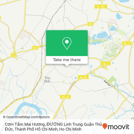 Cơm Tấm Mai Hương, ĐƯỜNG Linh Trung Quận Thủ Đức, Thành Phố Hồ Chí Minh map