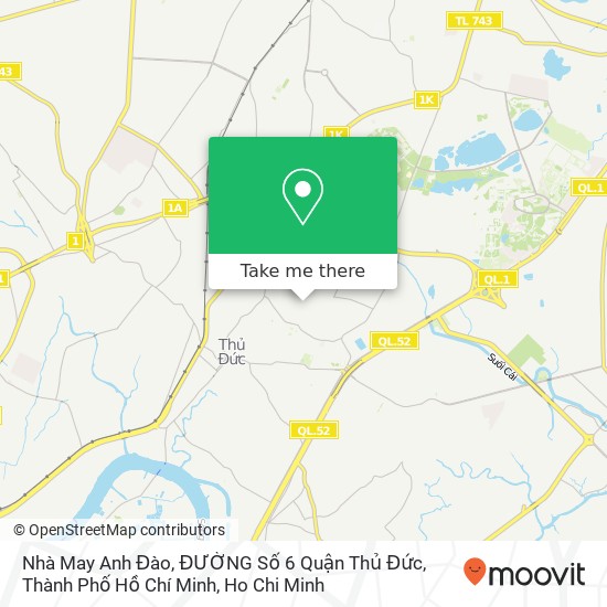 Nhà May Anh Đào, ĐƯỜNG Số 6 Quận Thủ Đức, Thành Phố Hồ Chí Minh map