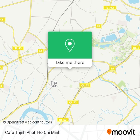 Cafe Thịnh Phát map