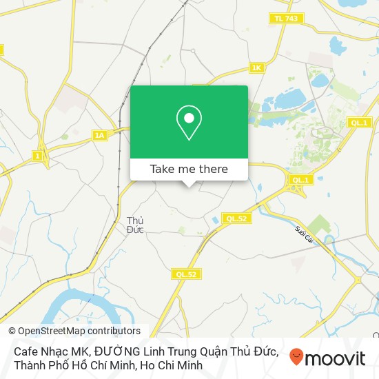 Cafe Nhạc MK, ĐƯỜNG Linh Trung Quận Thủ Đức, Thành Phố Hồ Chí Minh map