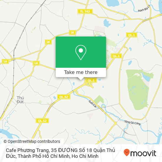 Cafe Phương Trang, 35 ĐƯỜNG Số 18 Quận Thủ Đức, Thành Phố Hồ Chí Minh map