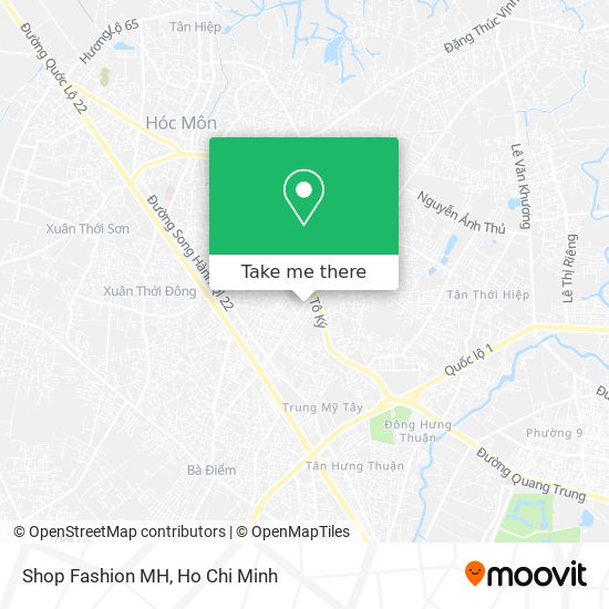 Shop Fashion MH map