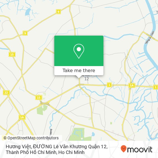 Hương Việt, ĐƯỜNG Lê Văn Khương Quận 12, Thành Phố Hồ Chí Minh map