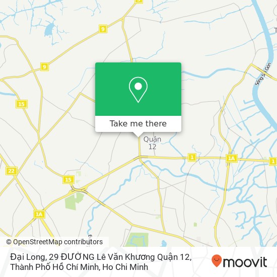 Đại Long, 29 ĐƯỜNG Lê Văn Khương Quận 12, Thành Phố Hồ Chí Minh map